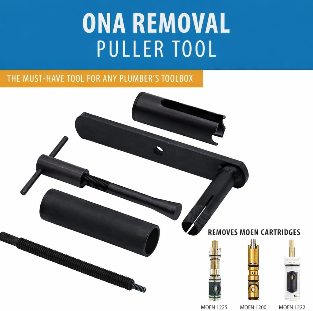 ONA Puller tool for removing stuck Moen 1222 cartridges